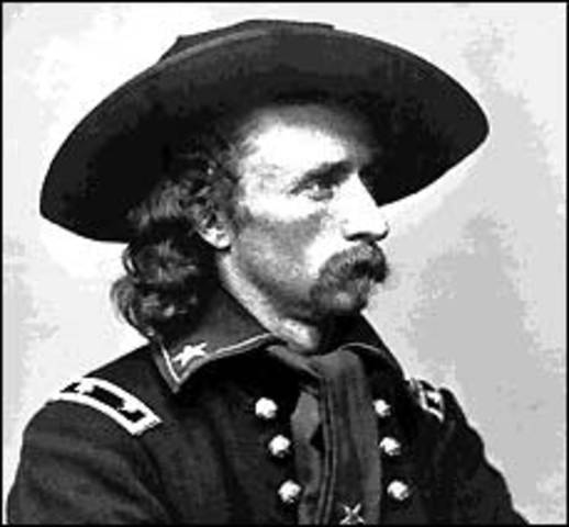 Gen. Custer orders attack on Indian Village