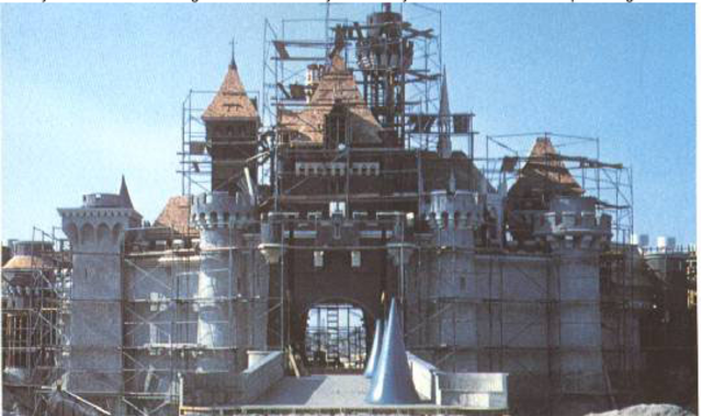 Disneyland is Built