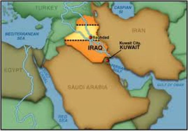 War between Iraq and Kuwait