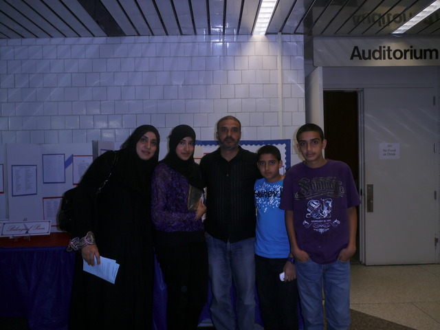 My most helpful person that helped me in my jouney: My dad