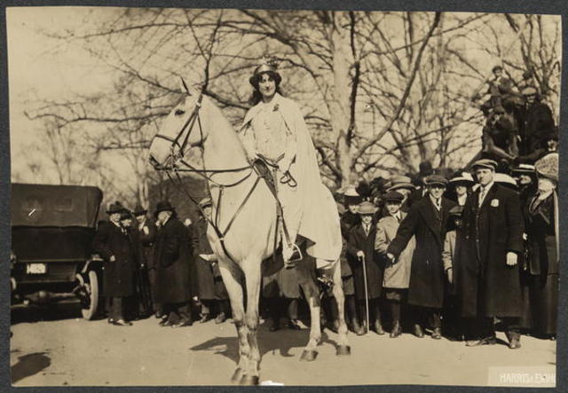 Woman Suffrage Demonstration