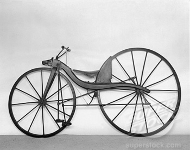 Bicycle invented
