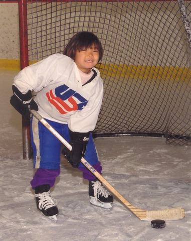 Me in my hockey gear