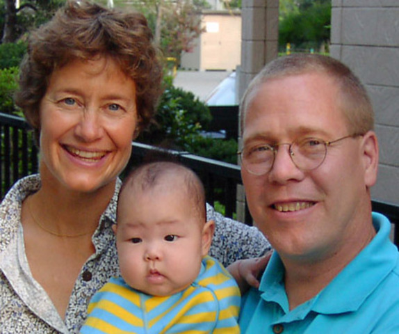 My baby sister and my parents