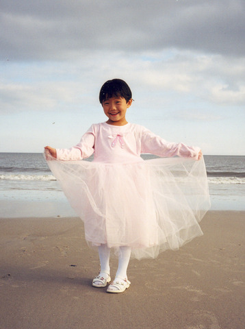 Me in my tutu that my grandma gave me