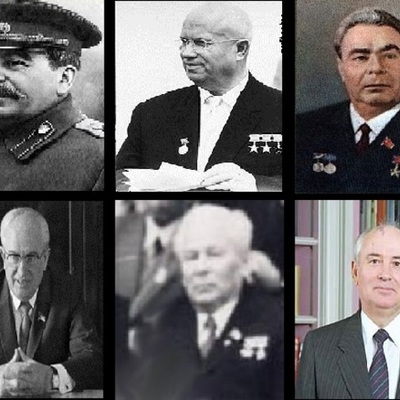 Timeline: Presidentes de la URSS durante la Guerra Fría (1945-1991)