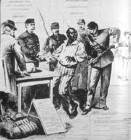 Black Codes were issued.