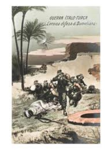 There was war between Italy and Turkey