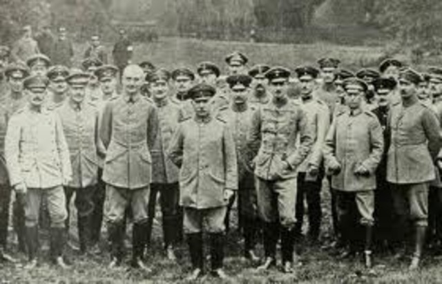 The first World War 1 battle