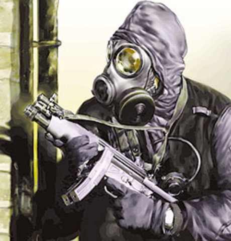 The start of the war.