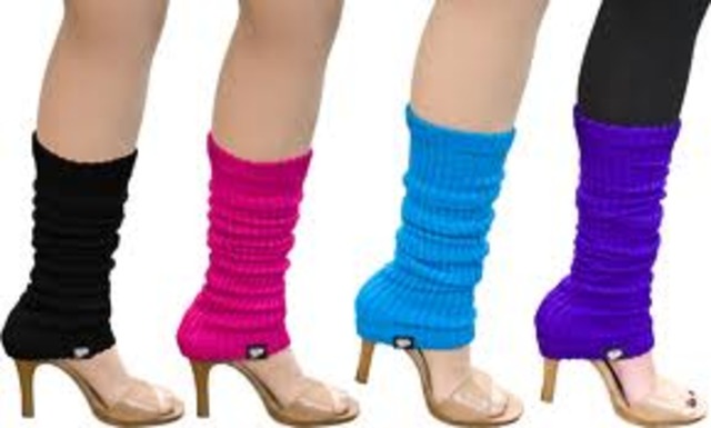 Fashion and Entertainment; Leg warmers became popular