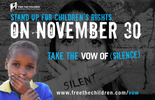 Free the Children- Children Helping Children through Education