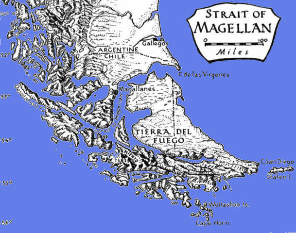 The Magellan Straits