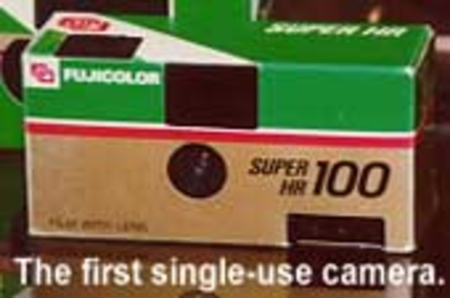 science and technology; disposable camra