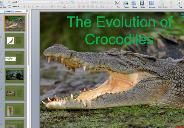 Biology 11 Students start to submit Evolution Projects