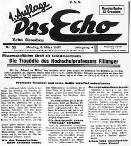 FILLUNGER SE SUICIDA DESPUES DE JUCIO