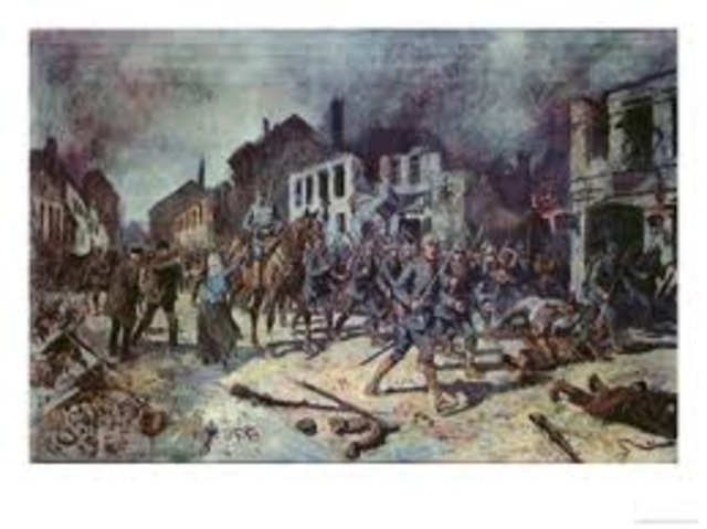 Battle of Tannenburg begins