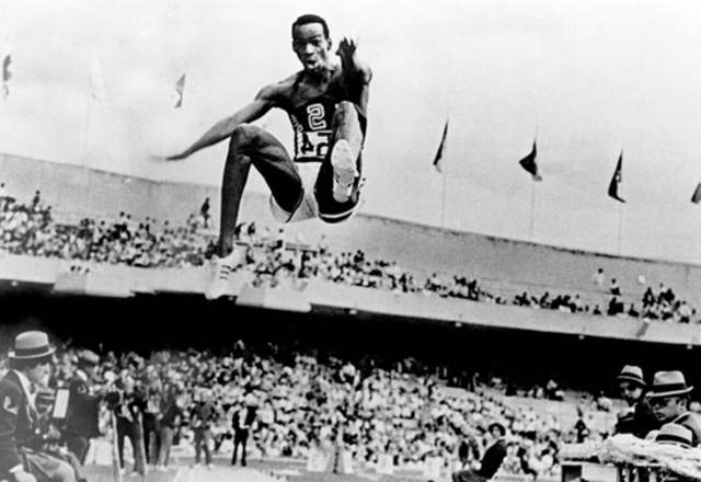 Sports and Music: Bob Beamon sets long jump record