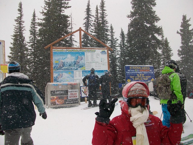 Fourth ski trip to Banff, Canada