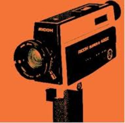 Super 8 home video camera