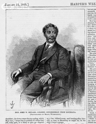 ohn W. Menard of Louisiana elected to the United States Congress.