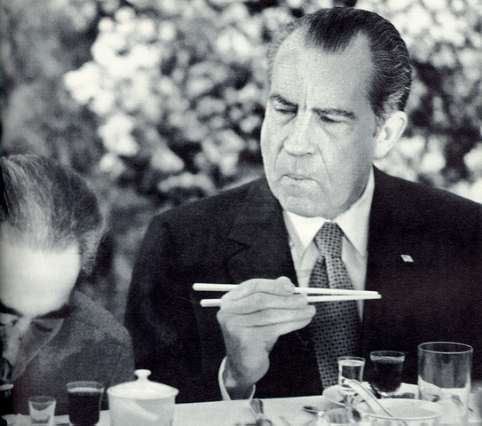 Nixon visits Communist China