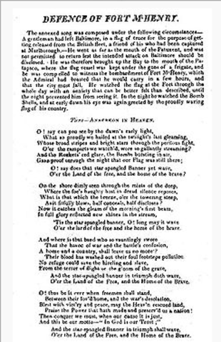 Deference of Fort McHenry-poem