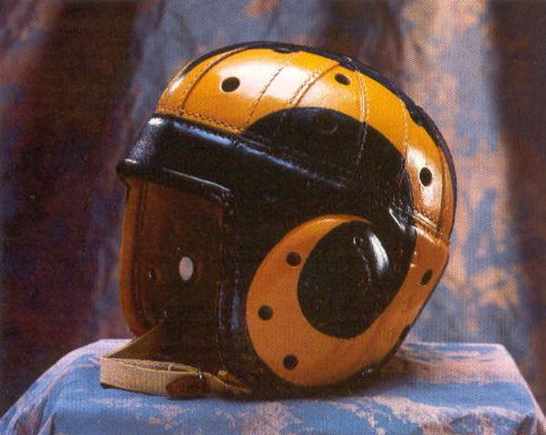 The First Helmet Logos