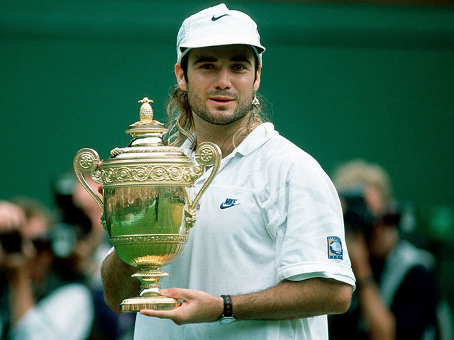 Wins first at the 1992 Wimbledons