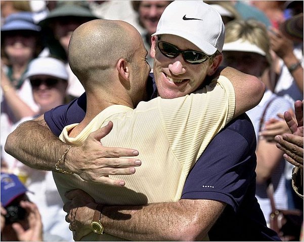 Andre offers Brad Gilbert a spot as his coach