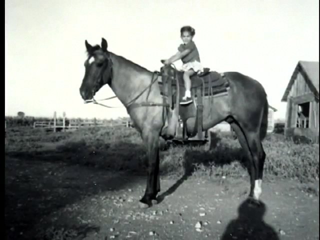 Mrs.Snyder learned to ride a horse