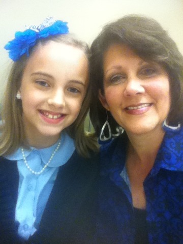 Her 1st grandchild was born, Lauren