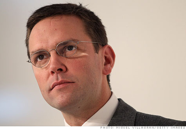 Murdoch jr  takes over News Corp in europe and Asia