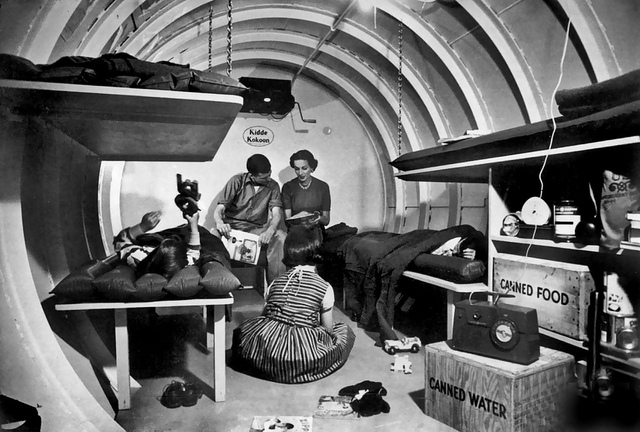 Bomb shelters become popular