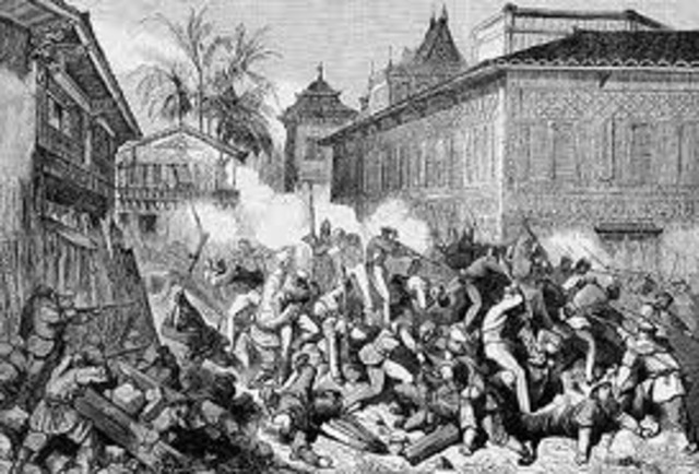 taiping rebellion- 1864