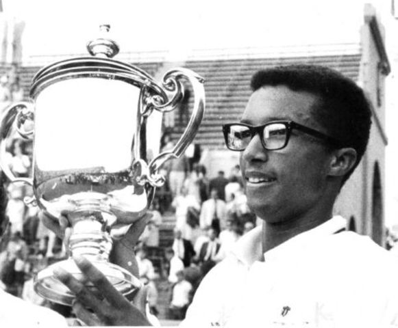 Arthur Ashe Wins Wimbledon