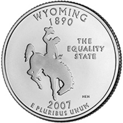 Wyoming passes the first Women's Suffrage Law