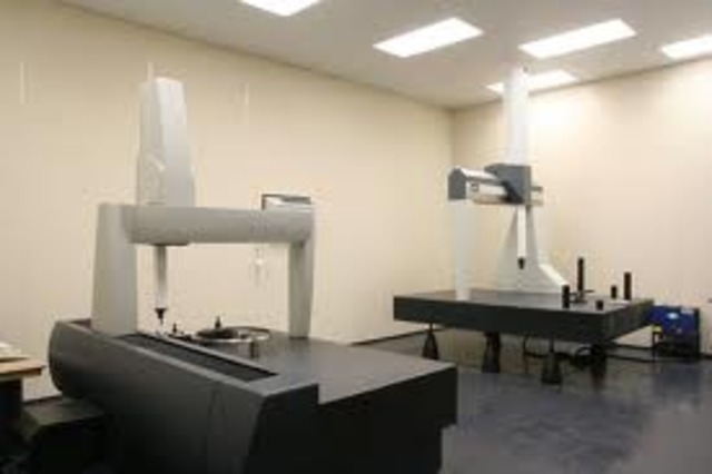 My dad's First Job as his carrer, CMM operator.