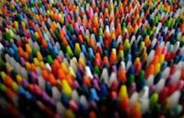 crayons are made of coal and wax