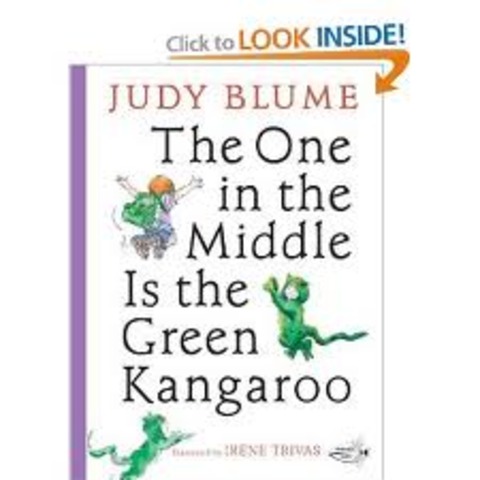 Judy writes One in the Middle is the Greeen Kangaroo
