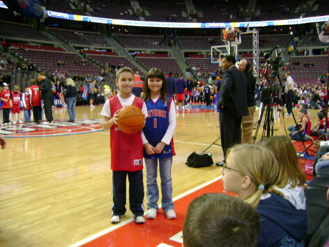 My sister Bree and I were born