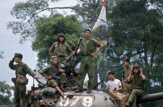 South Vietnam surrenders