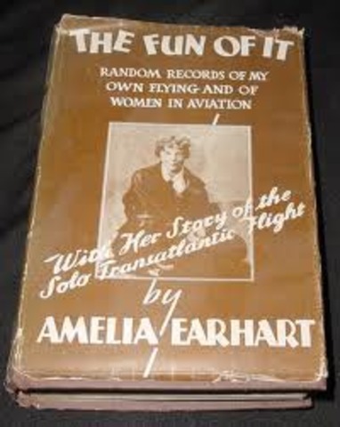 Amelia finishes her 2nd book.