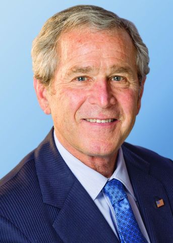 George Bush sworn into office