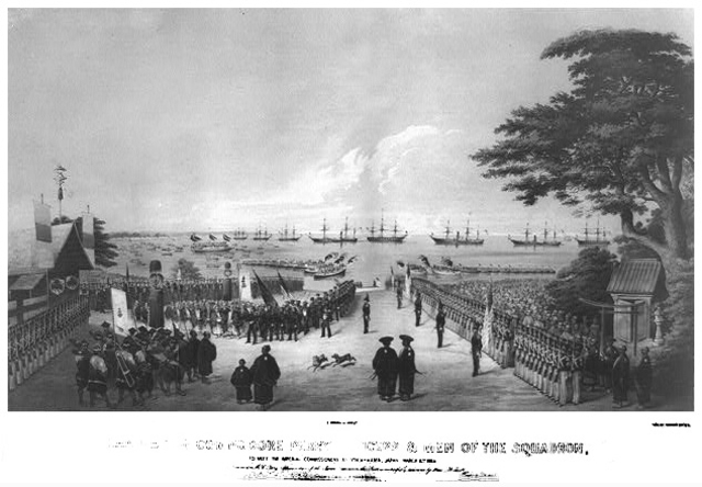 US warships visit Japan