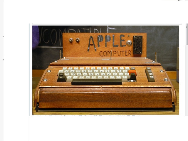 Apple I By Apple inc