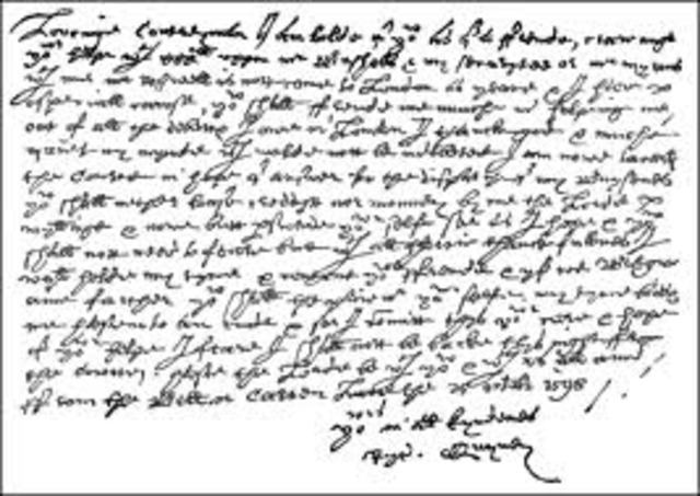 First document mentioning Shakespeare connected with the theatre