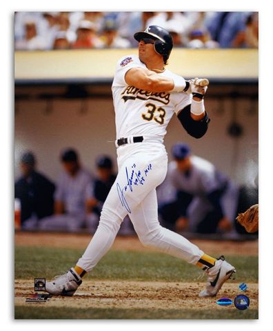 Canseco got signed with the Oakland Athletics.