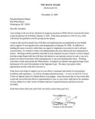 Resigns as Leader of the Opposition