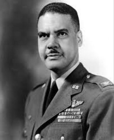 Colonel Benjamin O. Davis, Jr. is named ommander of Godman Field, Kentucky.